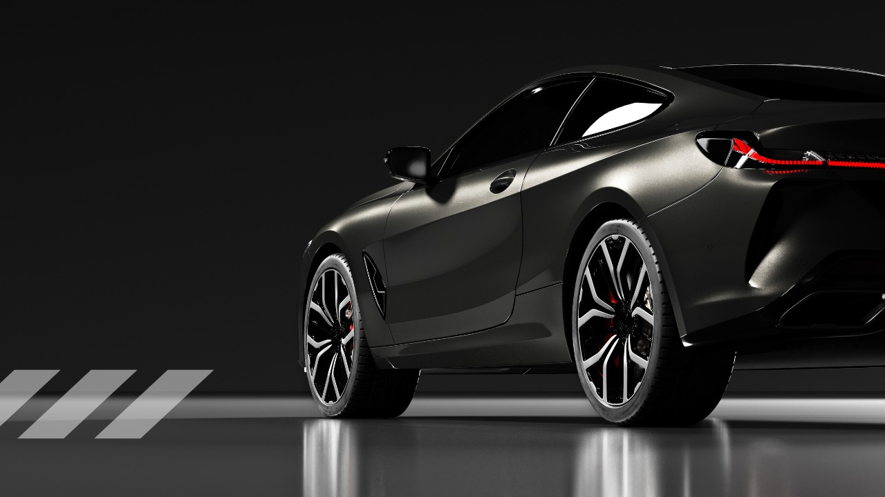 Black Modern Best Sports Car Livestream Youtube Thumbnail